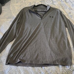 Under Armour Charcoal Half-Zip Pullover